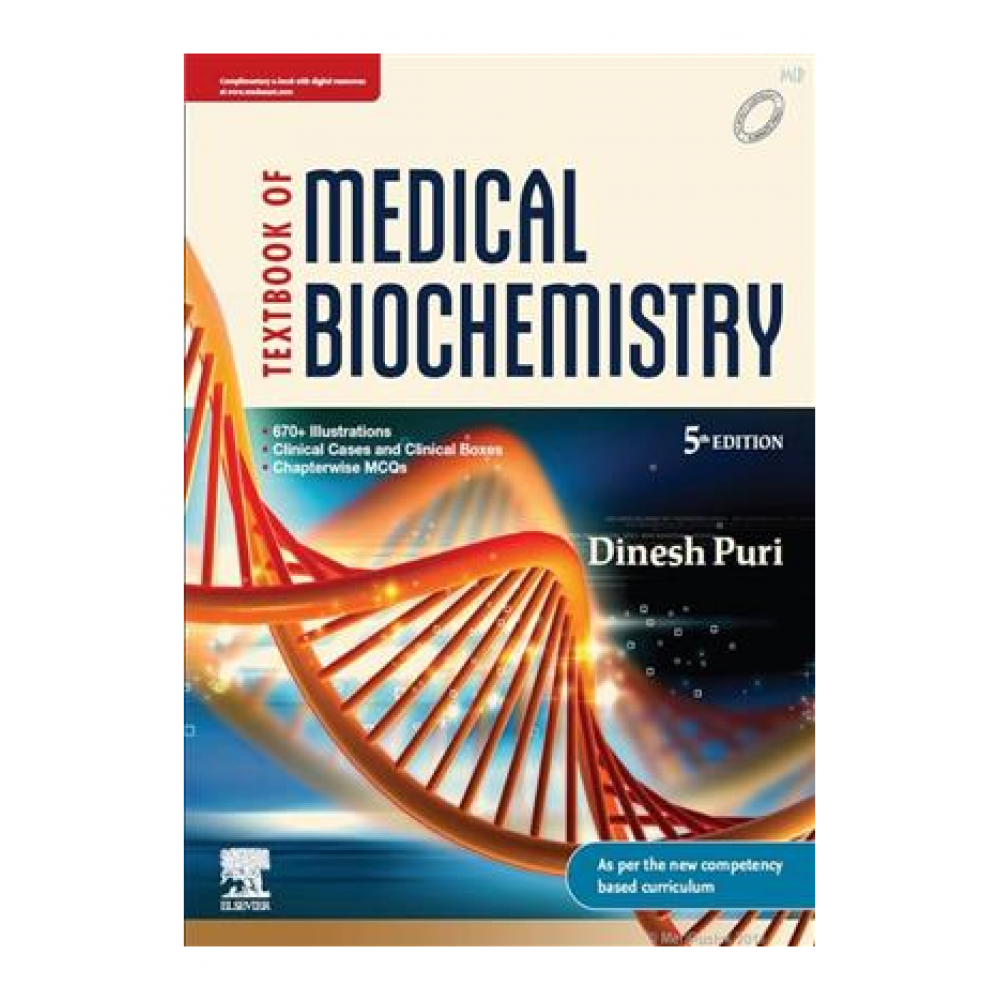 Textbook of medical biochemistry 5th edition 2022 by dinesh puri